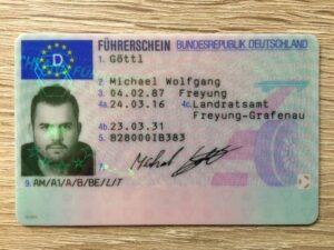 Deutschland Driver's license