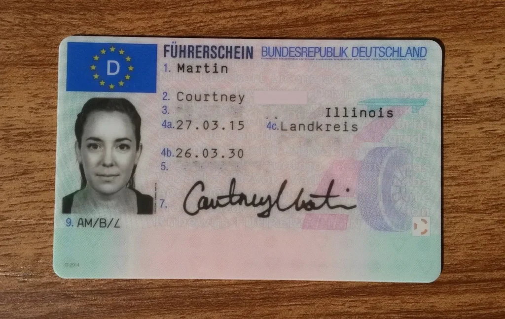 Deutschland Driver's license