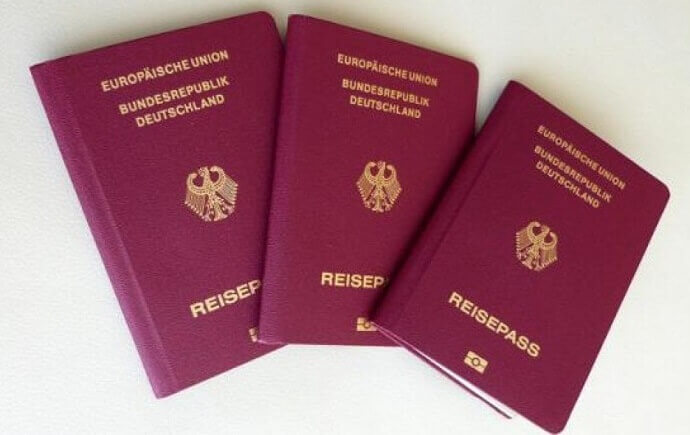 germany passport visa free countries